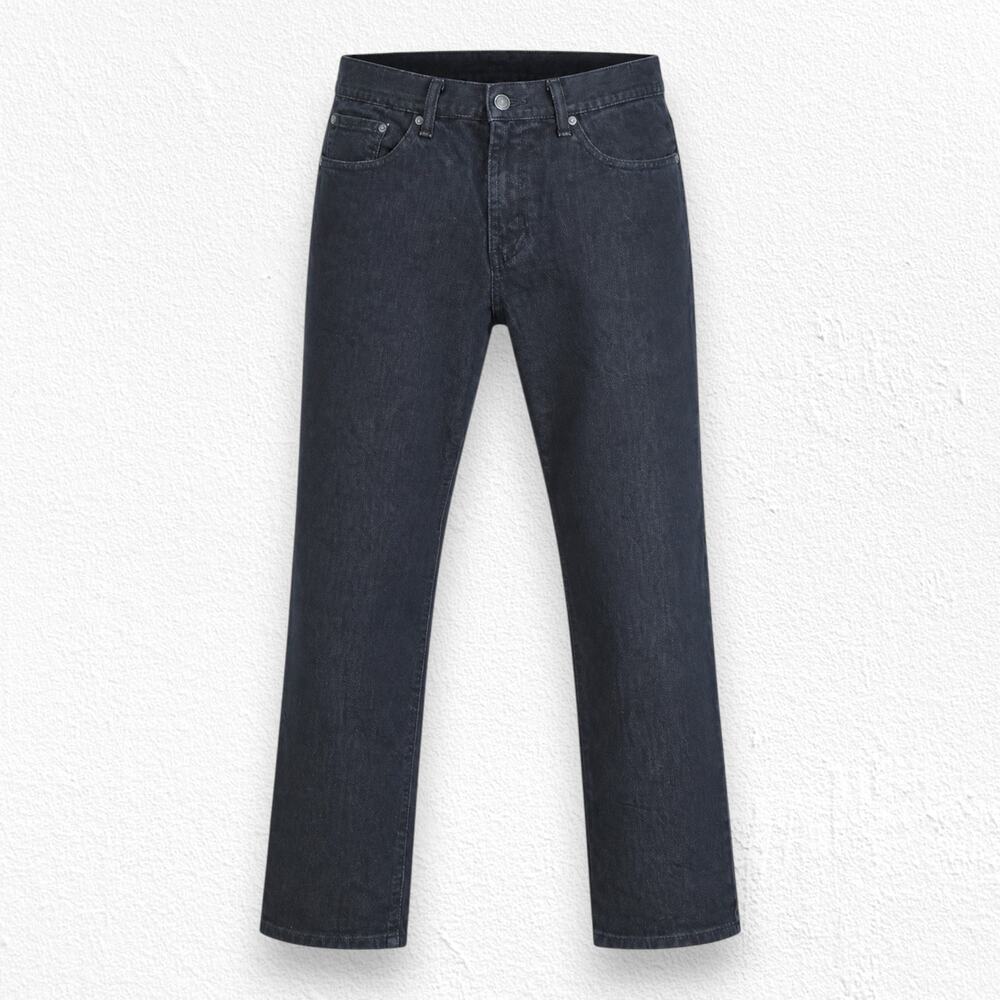Levi's 541 Black Athletic Taper Mid Rise Straight Tapered Leg Jeans Size 31 x 32